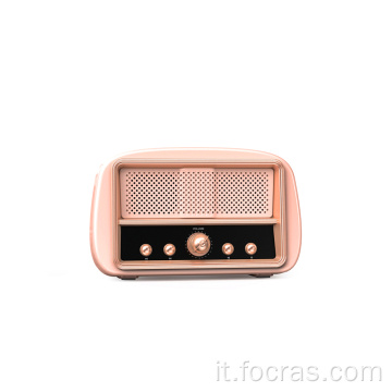 RADIO FM/AUX SPEAKER VINTAGE con vecchio stile